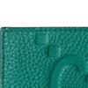 Gucci Двойной логотип G Кожаный держатель для карт Унисекс Аксессуары Зеленый 812681-AABY0-3120