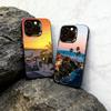 Путешествие Лос-Анджелес Калифорния Чехол для телефона для iPhone 17,16,15,14,13,12,11 Plus,Pro Max,XS,Цветной Серебряный Чехол для телефона Funda Cover