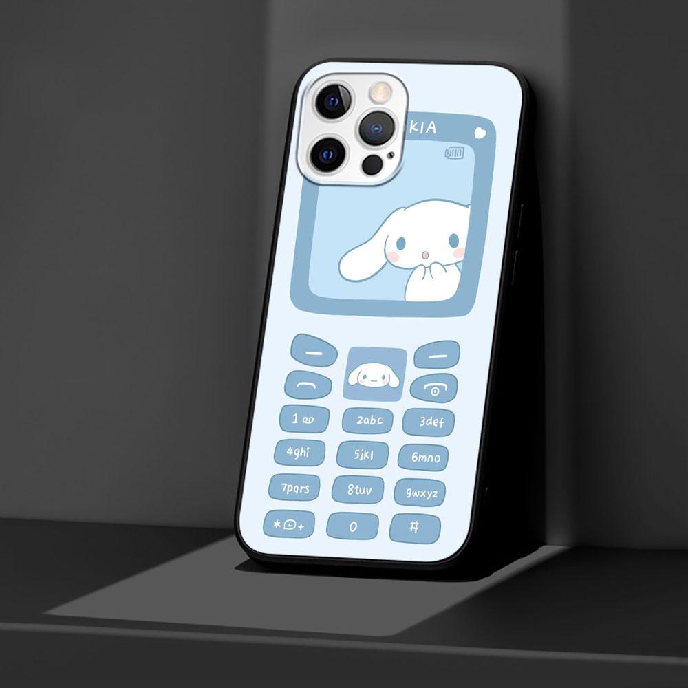 Чехол Hello Kitty Kuromi Cinnamoroll для Apple iPhone 13 14 Plus 11 12 Mini 15 Pro Max 7 8 SE 2020 X XS XR Силиконовый чехол для телефона