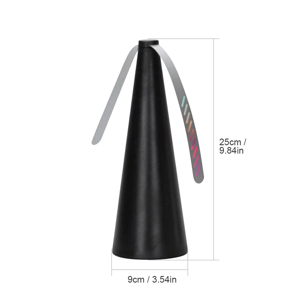 Fan Fly Repeller for Outdoor Table Meal Food Portable Desktop Anti fly Repellent Fan with Blades Automatic Silent