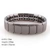 Titanium Steel Men'S Elastic Bracelet Women'S Energy Health Bracelet