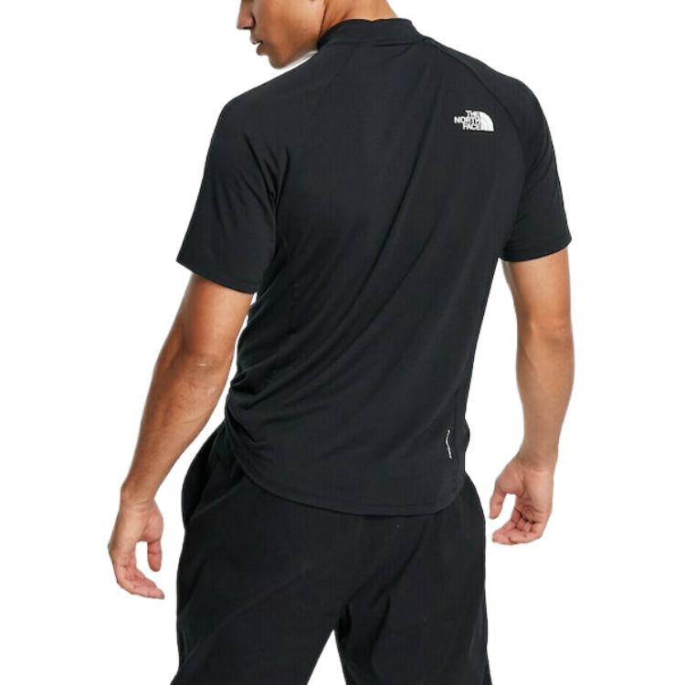 THE NORTH FACE T-Shirts Men's Black Crew Neck Moderate NF0A5GFR-JK3