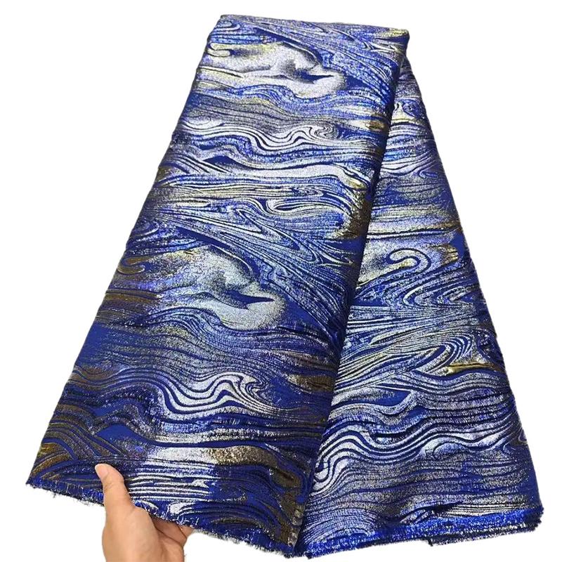 1 Yards Chinese Traditional Hanfu Jacquard Lace Fabric High Quality Nigerian African Brocade Fabric Diy Sewing Fashion Apparel