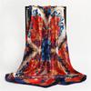 90 * 90cm New Silk Scarf Women'S Spring And Summer Decorative Scarf Sunscreen Travel Shawl Autumn And Winter Scarf Thin Edition