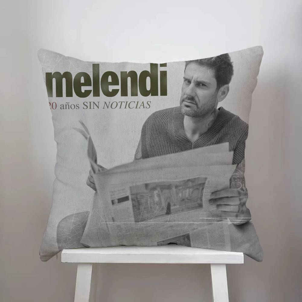 M-Melendi Pillow Case Album Case Sofa Decorative Home Double-sided Printing Short Plush Cute Cushion Cover
