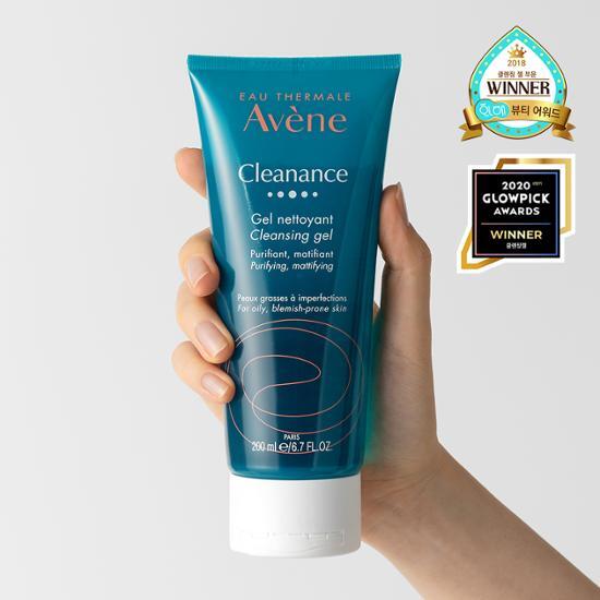 Avene Cleanance Очищающий гель 200 мл *Контролирующий выработку себума *Мягкий очищающий продукт с кислой pH *Очищающая пена