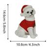Dog Christmas Statues For Decoration Resin Sculptures Christmas Ornaments Living Room Table Desk Decorative Home Decor Drop Ship