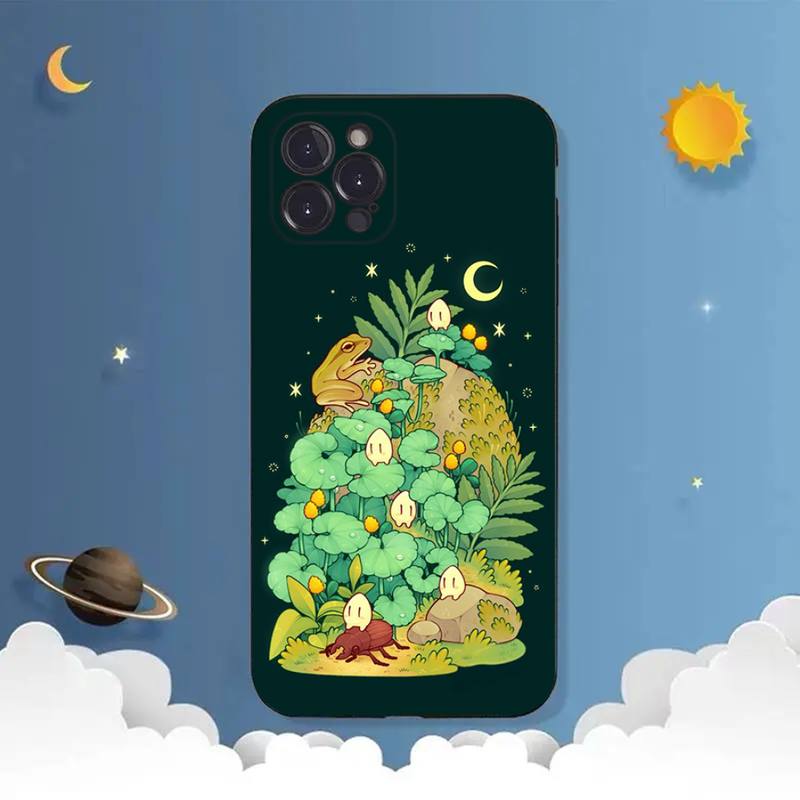 Чехол для телефона с растениями и цветами для iPhone Samsung Galaxy Redmi Xiaomi Oppo OnePlus Note SA 7 8 9 10 11 12 13 14 20 21 22 23 53 54 Pro Max Ultra TPU Soft