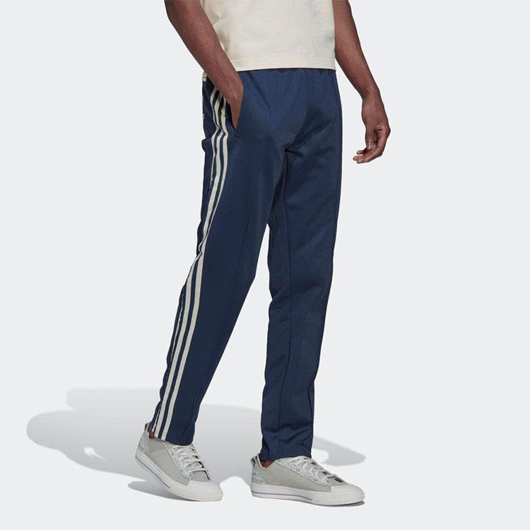adidas Повседневные спортивные штаны в полоску с логотипом Originals, мужские брюки синие, HN1674