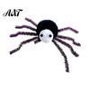 Spooky Theme Party Accessories Halloween Spider Hair Clips for Girls Women, Cute Furry Barrettes, Kids Gift Ideas Tinsel Fluffy Pom Accessory Parties