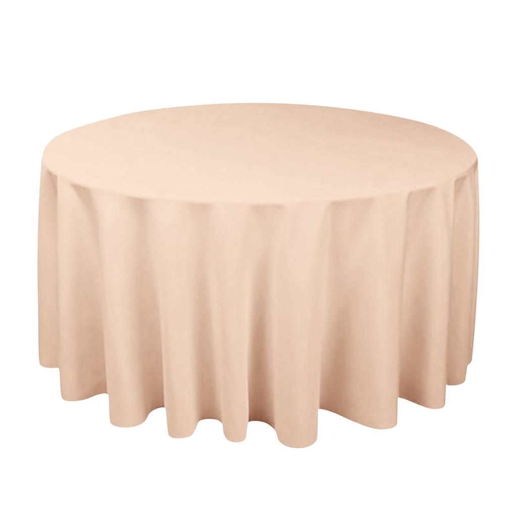 Плотная однотонная ткань, однотонная круглая скатерть, принадлежности для вечеринок