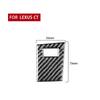 Carbon Fiber Interior Accessories Sport Mode Panel for Vehicle Automotive Interior Decorative Stickers for  LEXUS  CT 2011-2017