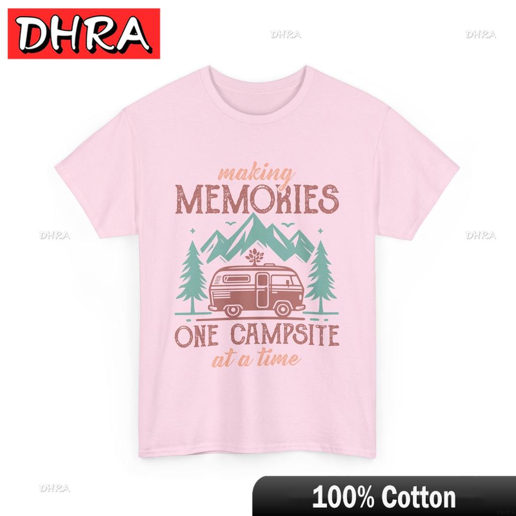 Explore More TShirt Making Memories One Campsite At A Time Shirt Hipster Tshirts Soft Y2K Chic Tshirts Chica for Gifts TShirt