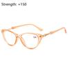 Очки для чтения «кошачий глаз» Очки для дальнозоркости Диоптрии +1.0~+4.0 HD Градиентные очки для пресбиопии