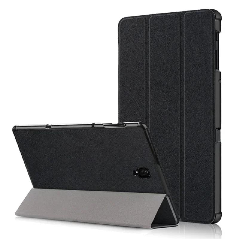 Case For Samsung Galaxy Tab A 10.5 inch T595 T590 Hard PC Back Trifold Tablet Funda For Samsung Tab A 10 5 SM-T590 SM-595 Case