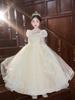Girls' High-End Princess Dress for Flower Girl or Birthday & Piano Performance