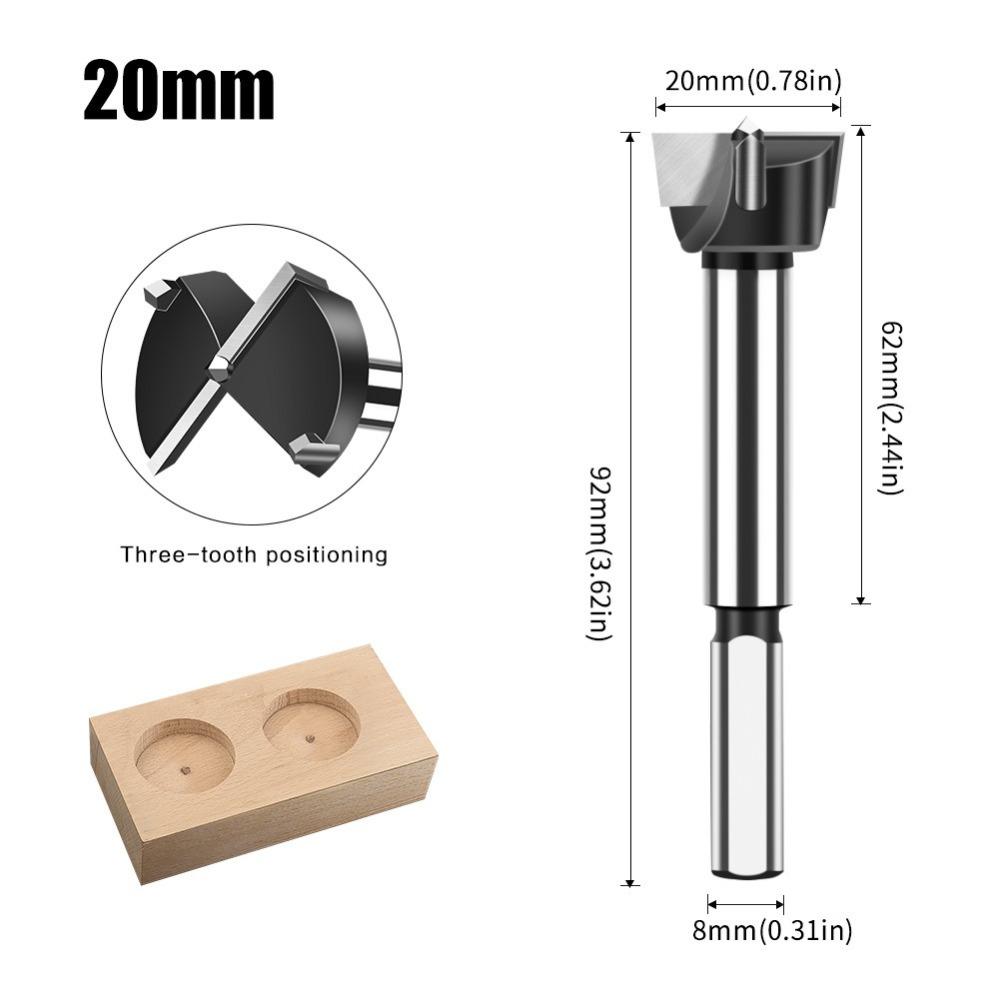 12-22mm Drill Bit Tungsten Carbide Hole Saw Cutter New Hinge Boring Bit