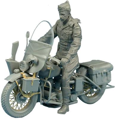 MiniArt Масштаб Военная полиция армии США с мотоциклом Пластиковая модель 1/35