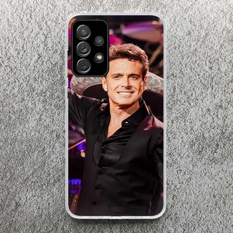 L-Luis M-Miguel Singer Phone Case For Samsung Galaxy A52 A42 A32 A22 A12 A02S A51 A50 A71 A70 A41 A31 A21S A30S A20S A40 A30 A20