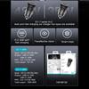 TOTU CC-7-35W Car Phone Charger USB-A + USB-C Dual Ports 35W Fast Charging Socket Cigarette Lighter