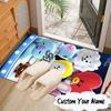 Custom Name K-pop Stars Group Carpet, Chair Rug,Area Rug for Office Bedroom living rooms bedroom, Doormat decor Christmas fan gifts