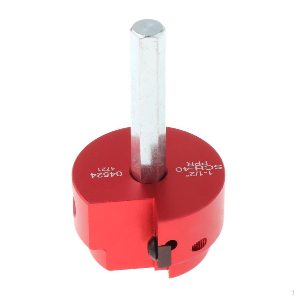 PVC Pipe Reamer Fitting Plumbing Tool Saver for Water Lines