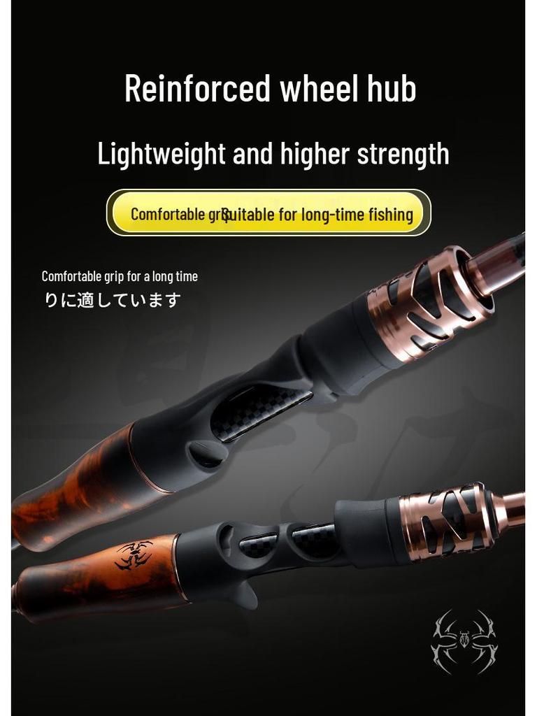 Carbon Pistol Handle ML Action Lure Fishing Rod - General Purpose