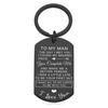 Engraved Stainless Custom Steel Keychain Thoughtful Reminder For Loved Ones On Special Occasions