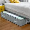 Dustproof Under-bed Storage Box with Reinforced Handles, Suitable for Quilts, Blankets, Pillows, and Toys, Bedroom Accessories.