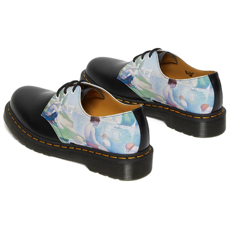 Dr.Martens 1461 Collection Cow Leather Comfortable Low top Casual Shoes Unisex Black 27931001