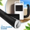 Air Conditioner Hose Cover Wrap 59 Inches Portable AC Insulation Oxford Cloth Heavy-Duty Replacement Parts for Outside Car Home