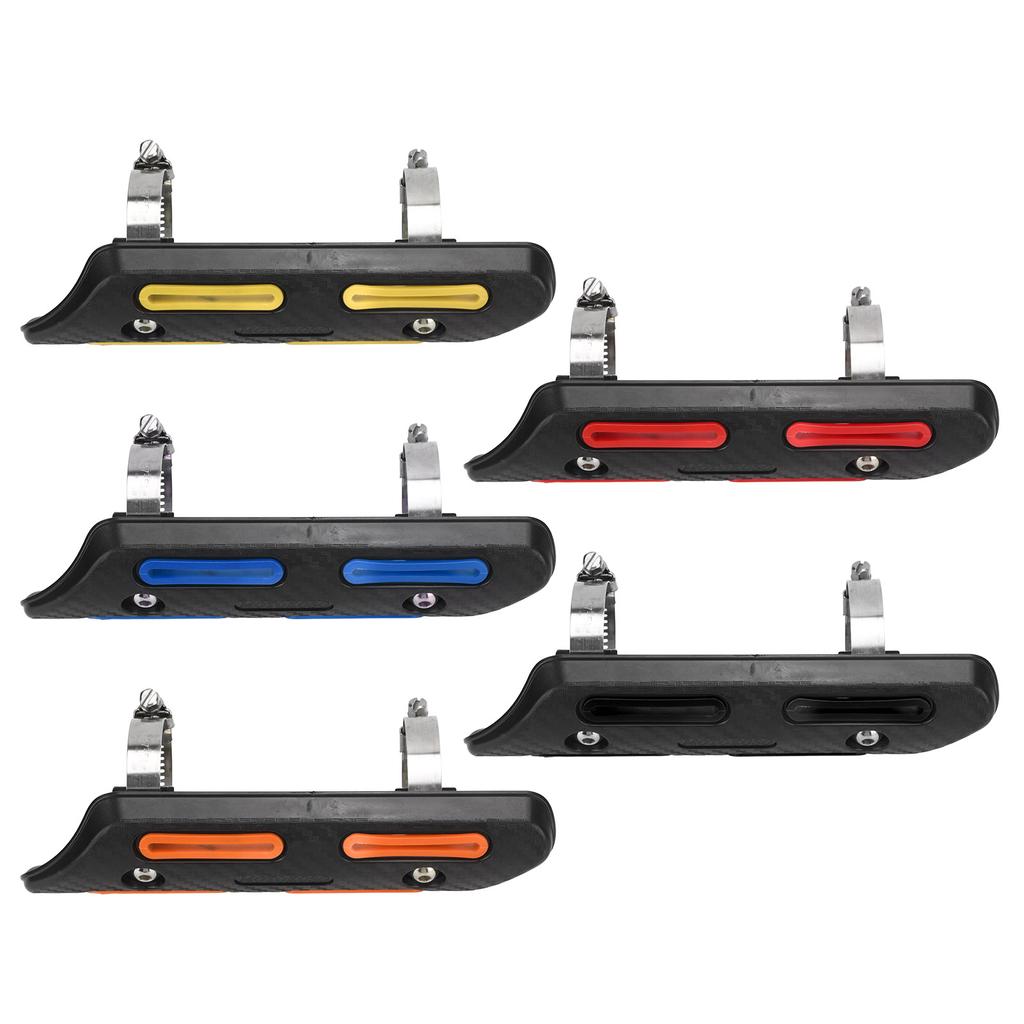 Теплозащитный экран выхлопной трубы, изоляционный чехол для 4-тактных мотоциклов, квадроциклов, UTV, внедорожников