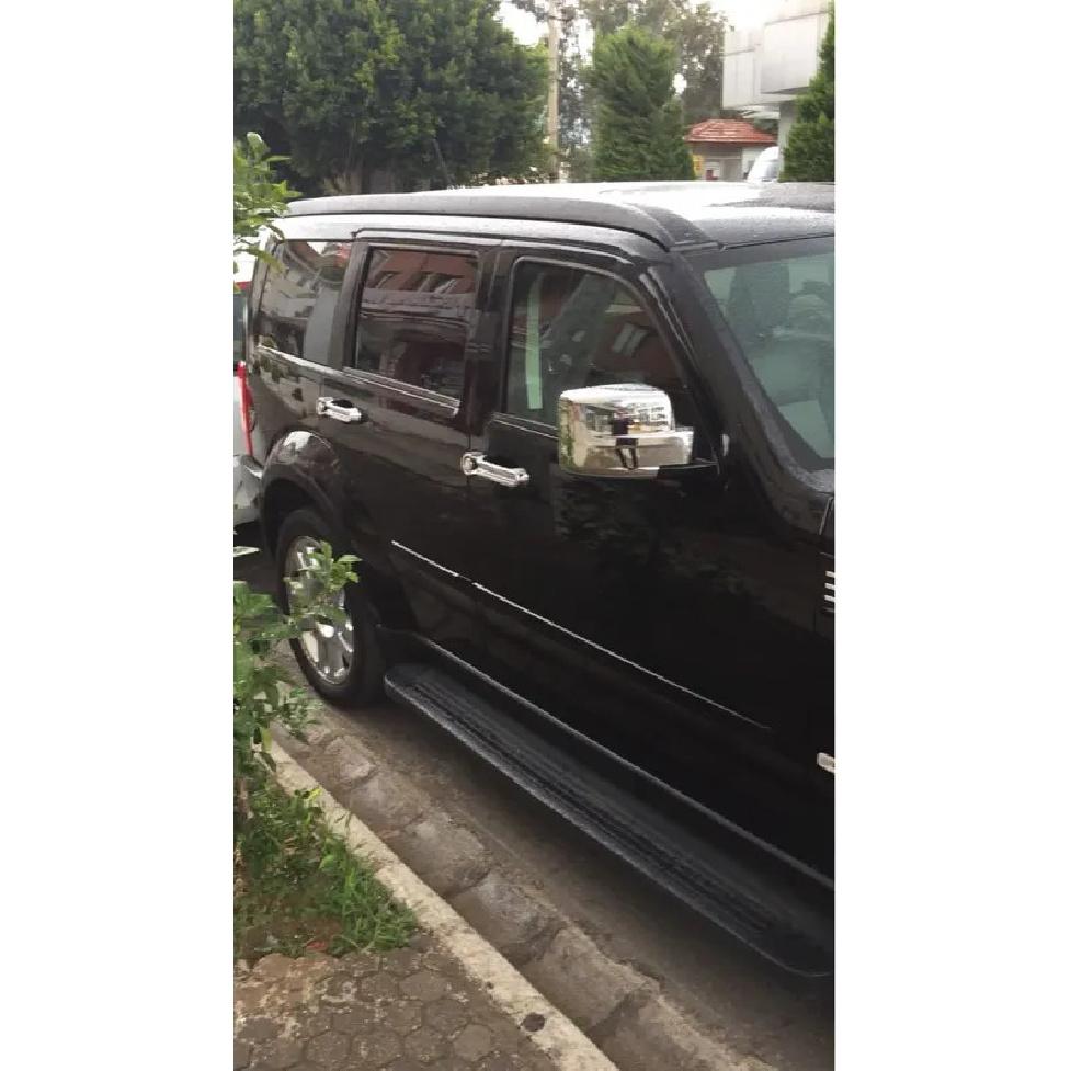 Chrome Door Handle Cover and Mirror Cover Set For 08-12 Jeep Liberty / 2007-2012 Dodge Nitro