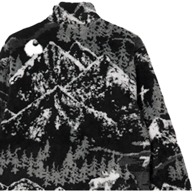 Carhartt WIP Куртка с подкладкой Plains, с живописным принтом, воротником из флиса, длинным рукавом, мужская, черная, I029457-0HG-XX
