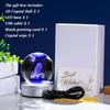 Kertari K9 Crystal Ball Owl a popular birthday gift for men and Stylish and soothing owl ornament for home Features an LED light provides indirect and