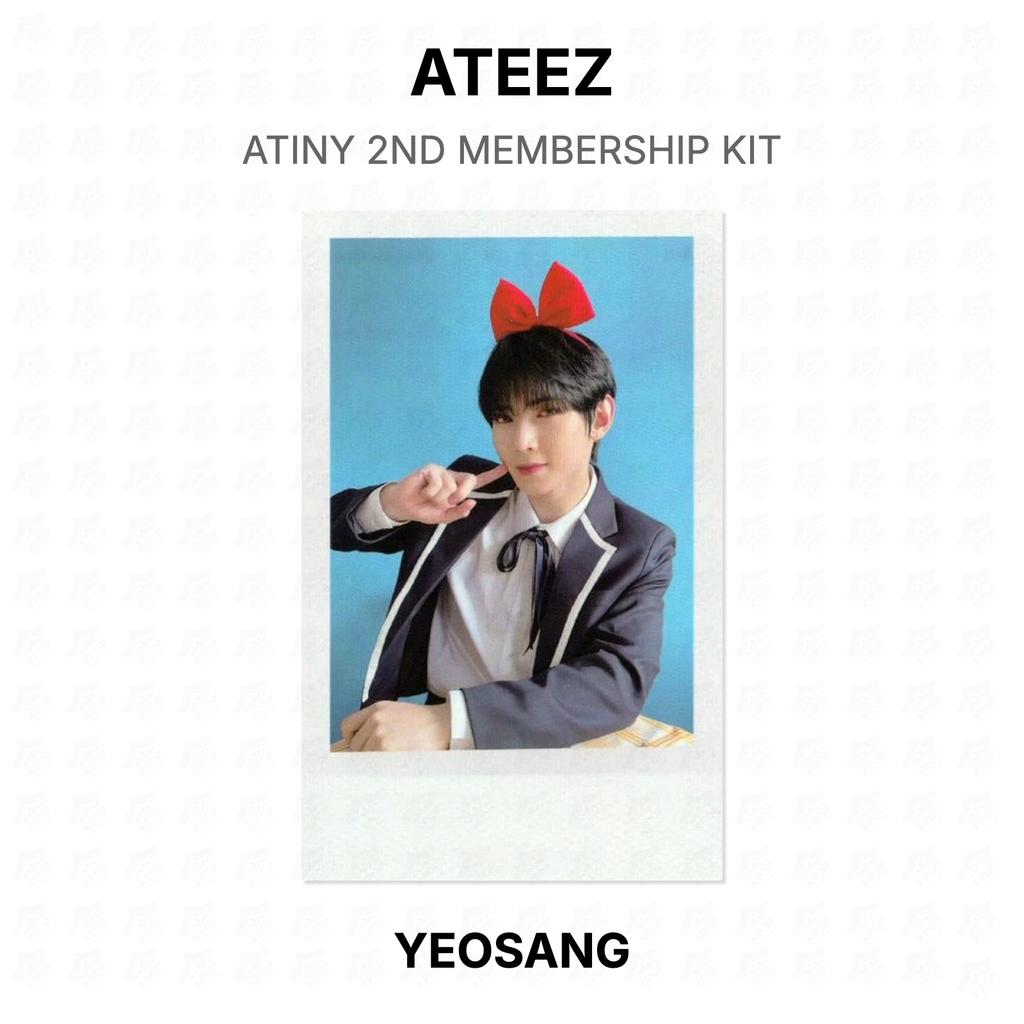 ATEEZ ATINY 2-й Набор Члена Клуба Официальная Фотокарточка