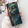 Чехол для Realme 7 5G RMX2111 Милый Кот Роскошный Расписной Чехол Мягкий Силиконовый Чехол для Телефона Для Realme 7 Pro Realme7 5G Задняя Крышка Coque