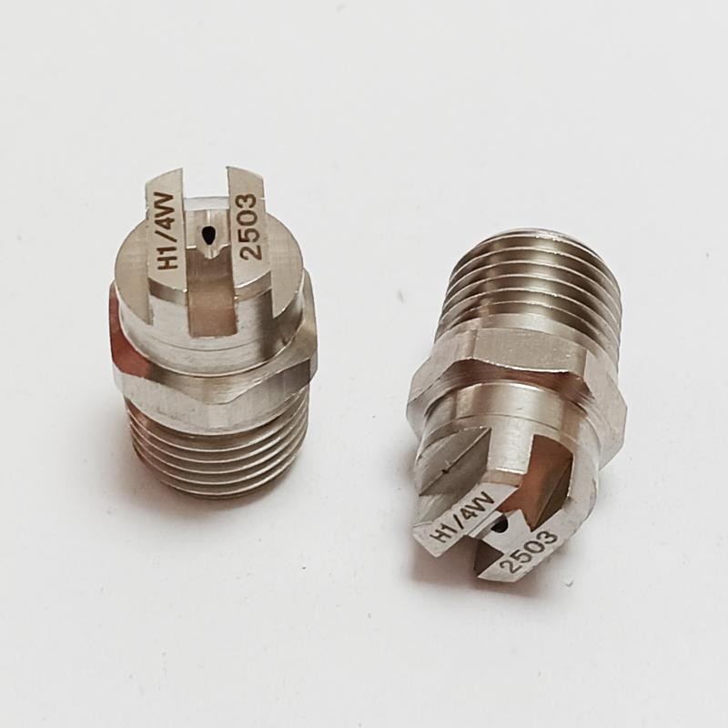 1/4" BSPT нержавеющая сталь плоскоструйная форсунка для очистки