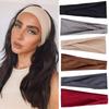 Women Solid Color Elastic Hair Bands Yoga Headband Fashion Makeup Hair Hoop Vintag Headwrap Hair Accessories