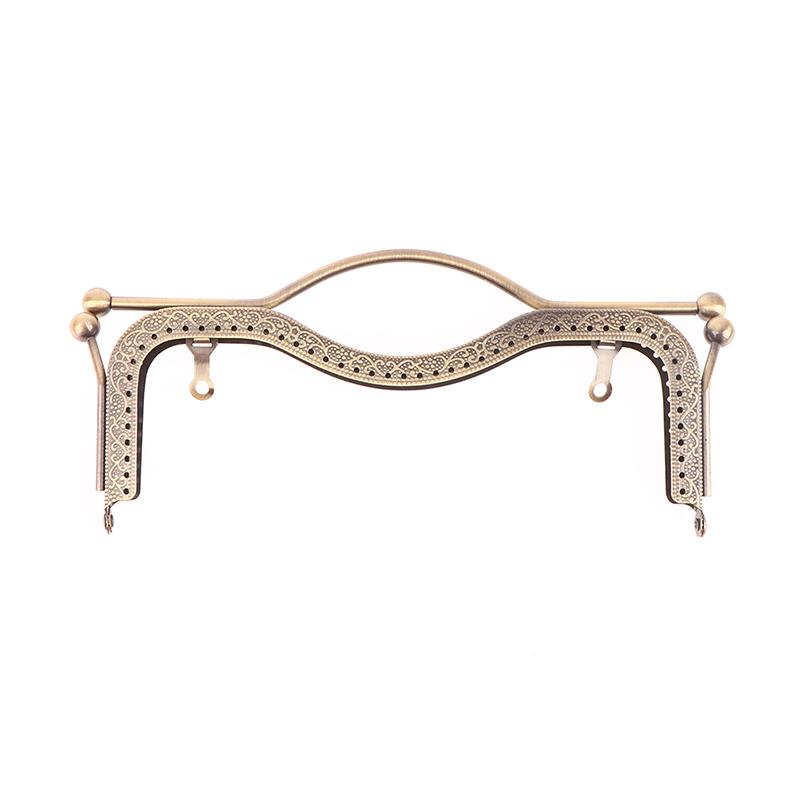 1 шт. Модные женские сумки Ручка Металлическая DIY Кошелек-монетница Ручка для сумки Застежка-замок для сумочки Дугообразная рама Аксессуары для сумок