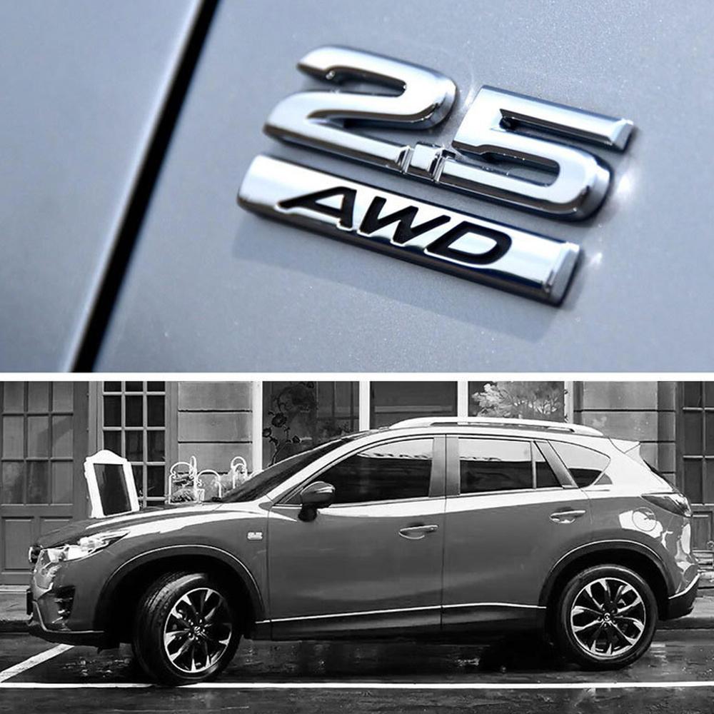 DSYCAR 1 шт. Металлическая 3D наклейка-эмблема AWD на крыло автомобиля, багажник, наклейки для украшения автомобиля, подходят для универсального автомобиля