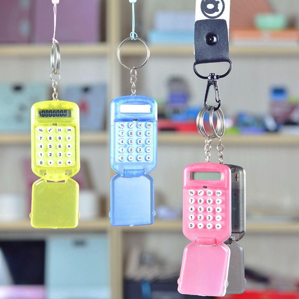 8 Digits Display Key Chain Multifunctional School Supplies New Student Stationery Student