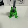Plastic Novelty Frog Pen Stand Unique Frog Stationery Holder  Stationery Display