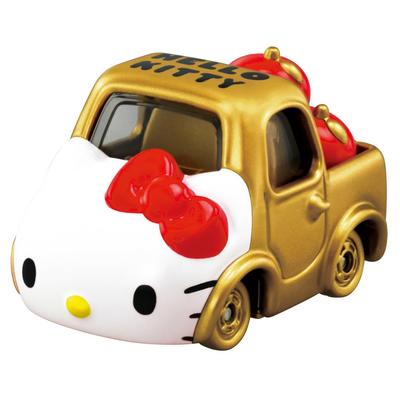 TAKARA TOMY Dream Tomica SP Hello Kitty 50-летие Hello Kitty Игрушечная миниатюрная машинка для детей от 3 лет и старше (Золото)
