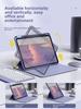 IPad 2019/20 (10,2 дюйма) Вращающийся чехол-клавиатура с гнездом для ручки