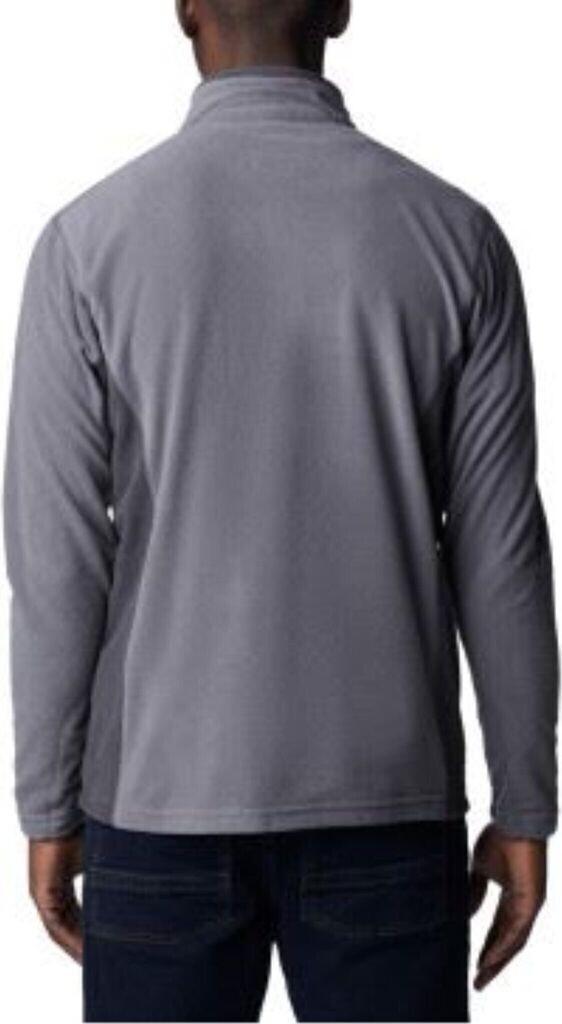 Куртка Columbia Men's Klamath Range II Half Zip Fleece Pullover-Tall city grey/shark