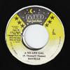 7inch Record DA'VILLE / MIDNIGHT ROCK CREW - A No Any Gal / West Won Rhythm NONE Midnight Rock Jamaica Reggae, Ska & Dub Used