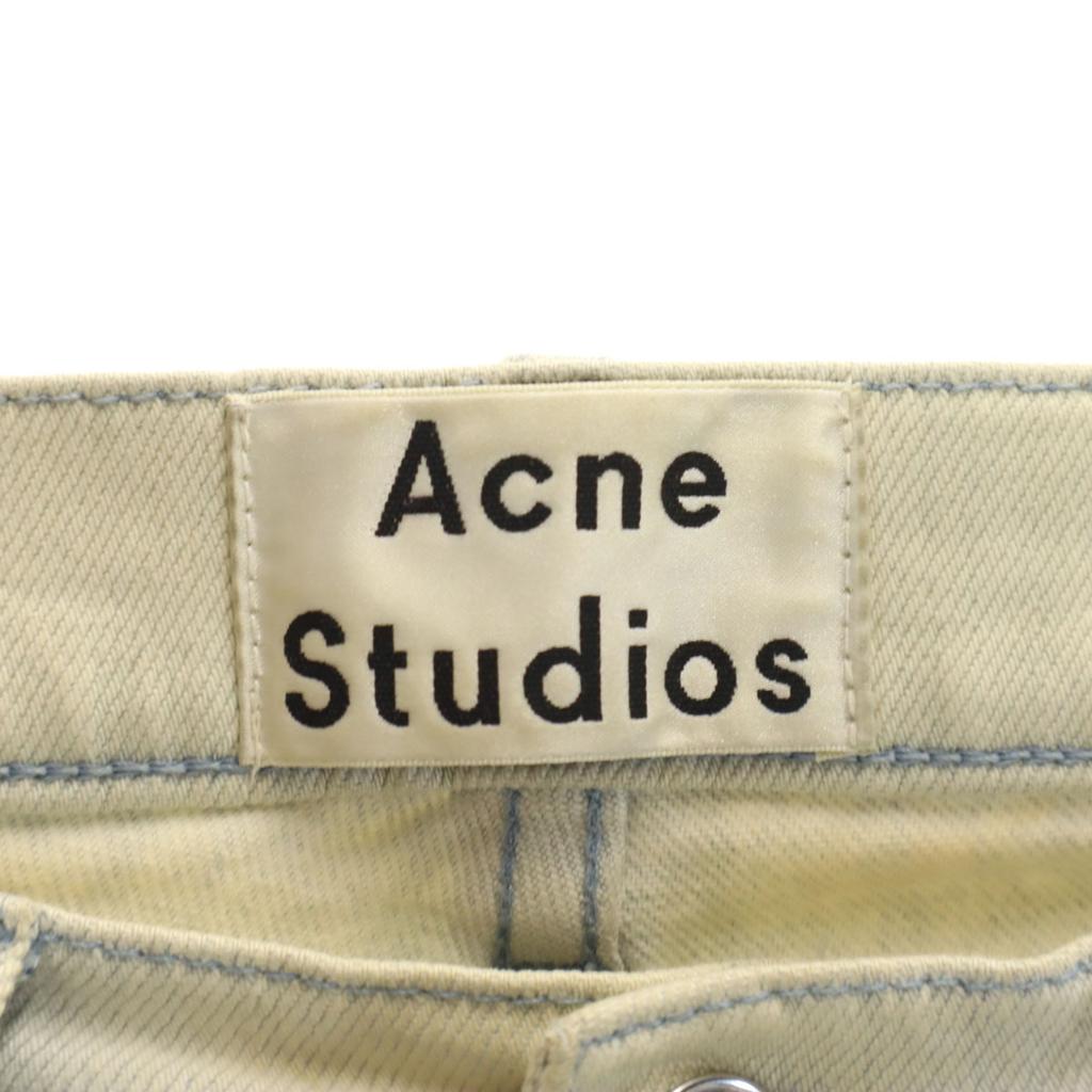 Acne Studios Узкие джинсы W29 Кремовые джинсы Женские Б/у