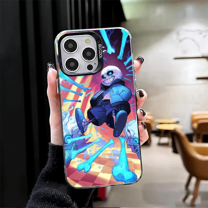 Мягкий чехол для телефона U-Undertale S-Sans для iPhone 15 16 17 Pro Max 17Air 16E 14 Plus 13 12 Mini Ударопрочный чехол Задняя панель
