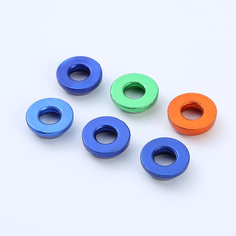 Colored Aluminum Alloy Motorcycle Countersunk Conical Screw Washer